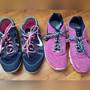 2 pair women's Nike 9.5